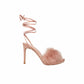 MADDEN GIRL Womens Shoes 40.5 / Pink MADDEN GIRL - Feather Tie up Sandals