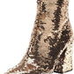 MADDEN GIRL Womens Shoes 38 / Multi-Color MADDEN GIRL - Sequined Pointed Toe Mid-Calf Boots