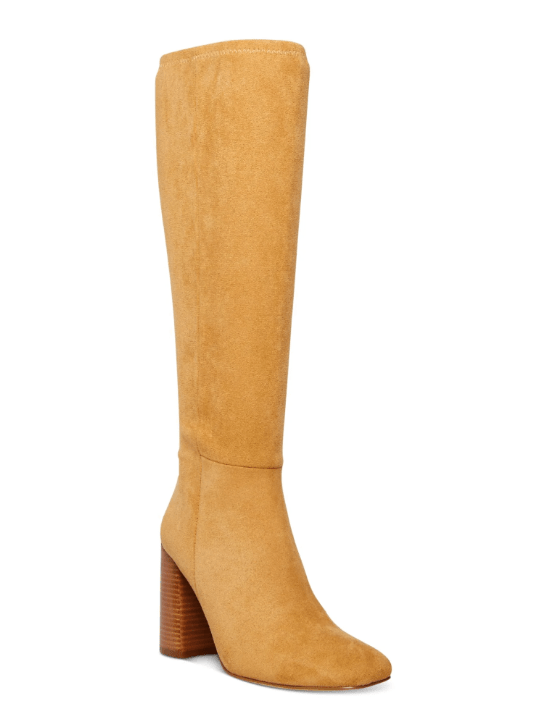 MADDEN GIRL Womens Shoes 41 / Beige MADDEN GIRL - Women's Solid Tall Knee-High Boots