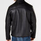 MARC NEW YORK Mens Jackets XXL / Black MARC NEW YORK - Faux-Leather Full-Zip Moto Jacket