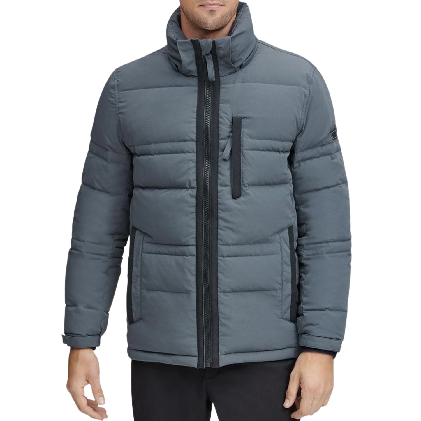 MARC NEW YORK Mens Jackets M / Grey MARC NEW YORK - Huxley Crinkle Down Jacket