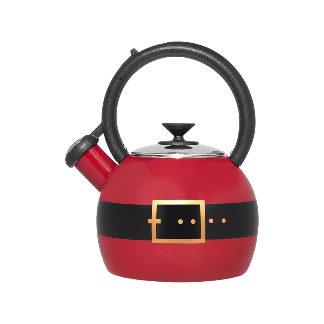 MARTHA STEWART Kitchenware Red MARTHA STEWART - Santa Belt Teakettle