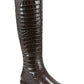 MARTHA STEWART Womens Shoes 39 / Brown MARTHA STEWART - Leather Block Heel Knee-High Boots