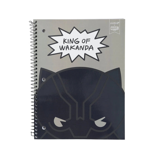 MARVEL STATIONARY Multi-Color MARVEL - PANTHER 1 SUBJECT COLLEGE RULED NOTEBOOK