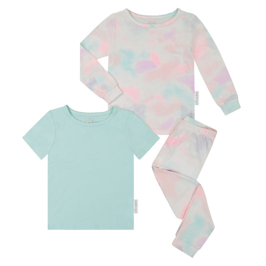MAX & OLIVIA Baby Girl 2 Years / Multi-Color MAX & OLIVIA - Baby -  All Over Printed Pant with Tops, 3-Piece Set