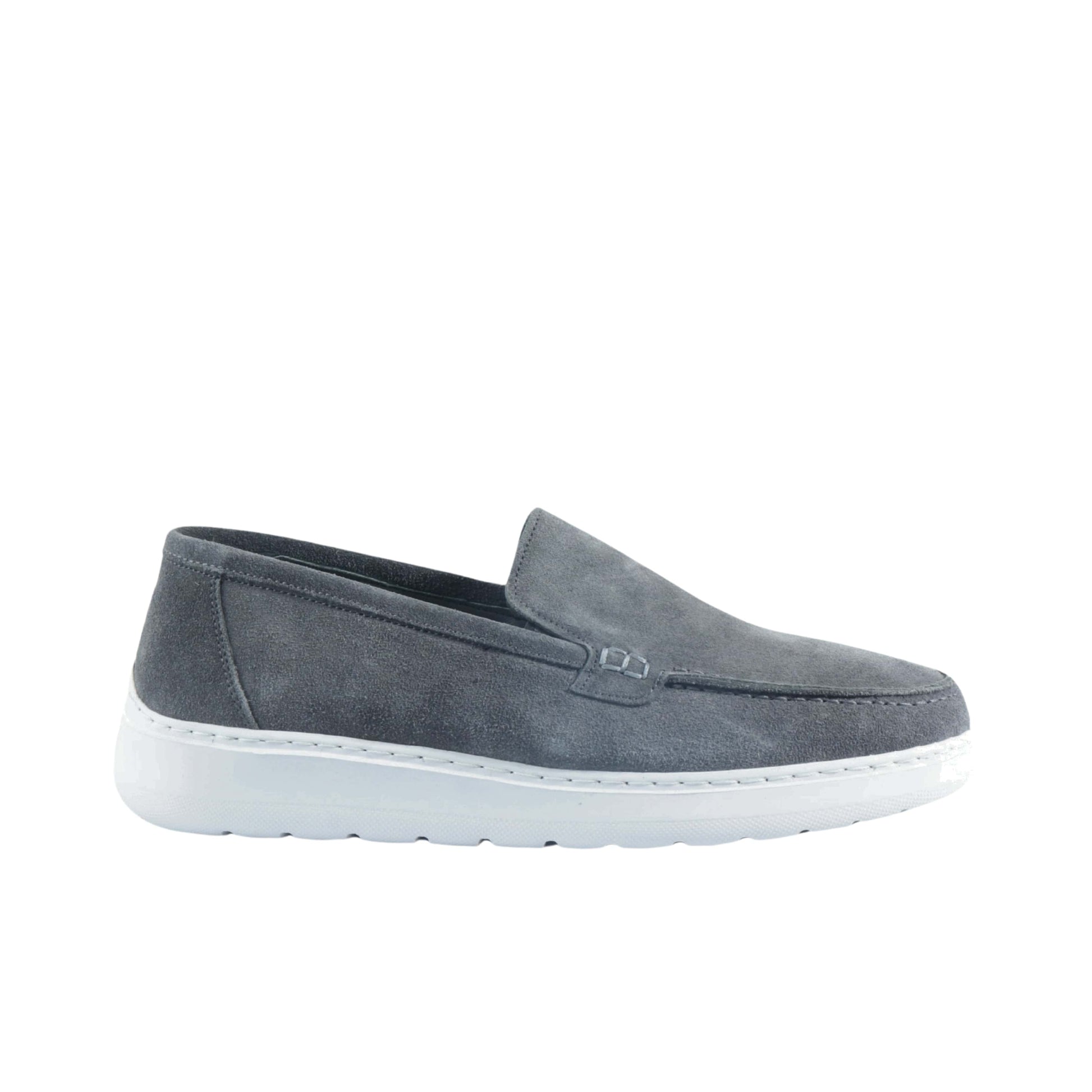 MET SHOES Mens Shoes 41 / Grey MET SHOES -  Soft Suede Loafers