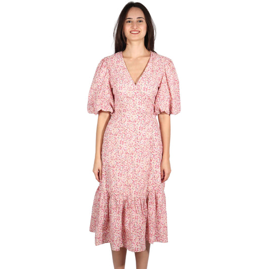 MINKPINK Womens Dress XS / Pink MINKPINK - Floral Dress