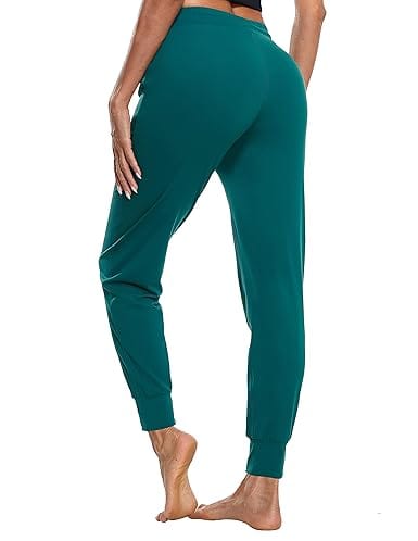 MIPAWS Womens Bottoms M / Green MIPAWS - Drawstring leggings