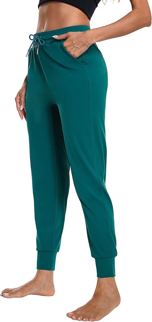 MIPAWS Womens Bottoms M / Green MIPAWS - Drawstring leggings