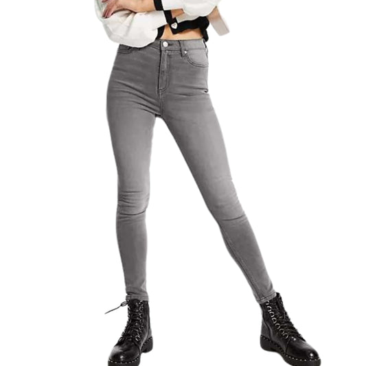 MISS SELFRIDGZ Womens Bottoms MISS SELFRIDGZ  -  Lizzie High Waist Authentic Skinny Jeans
