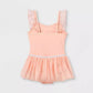 MORE THAN MAGIC Baby Girl XS / Pink MORE THAN MAGIC - Kids - Dancewear Cami Flutter Sleeve Leotard With Skirt