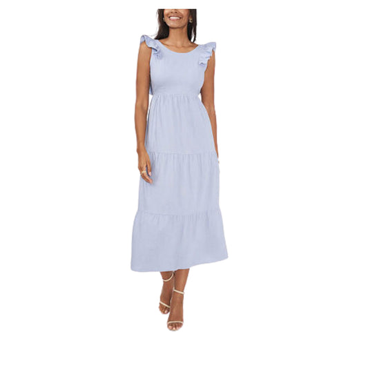 MSK Womens Dress Petite XL / Blue MSK -  Sleeveless Maxi Dress