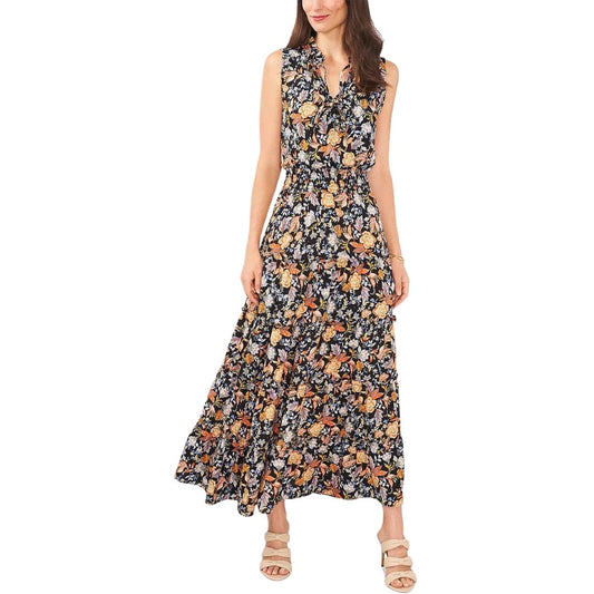 MSK Womens Dress S / Multi-Color MSK - Tiered Long Maxi Dress