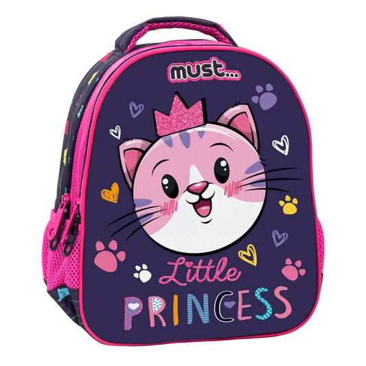 MUST Baby Bags Multi-Color MUST - Cat Little Priness Backpack 2 Cases