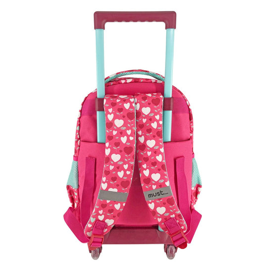 MUST School Bags Multi-Color MUST - Balloon Girl Trolley Backpack 3 Cases