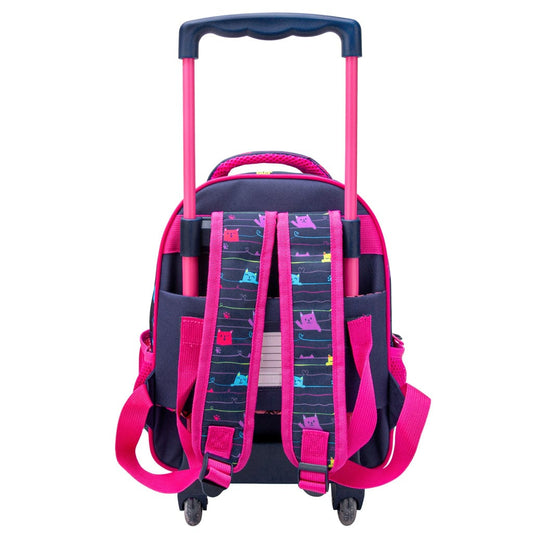MUST School Bags Multi-Color MUST - Cat Little Princess Trolley 2 Cases