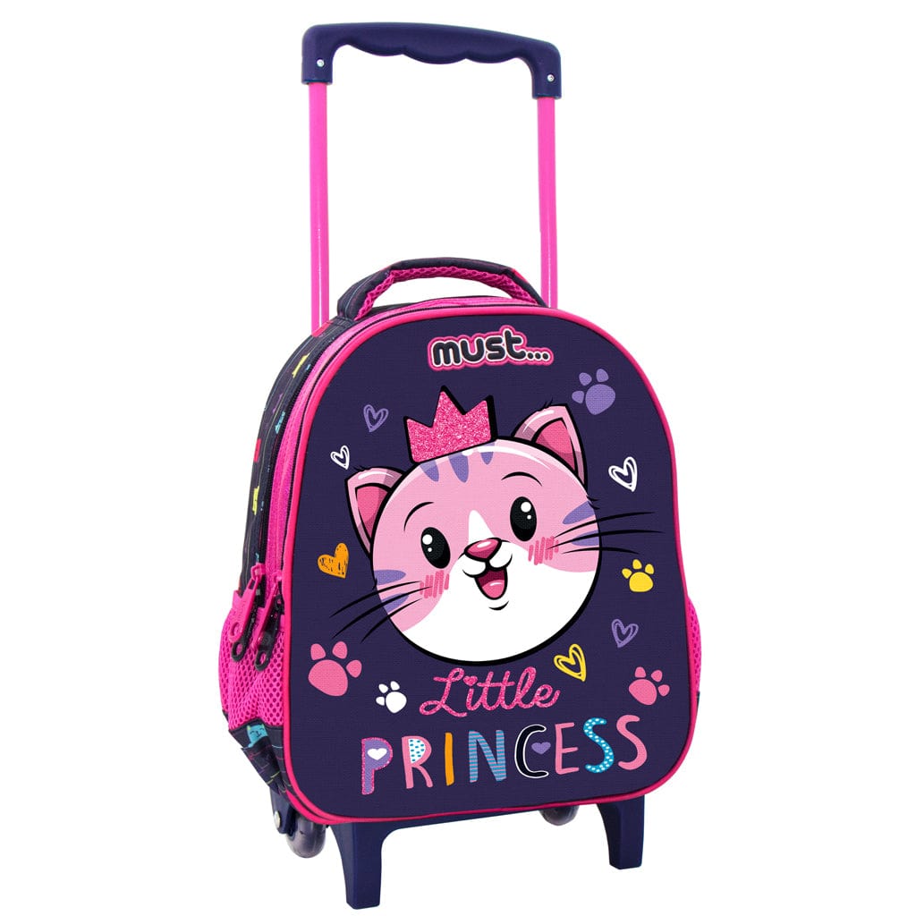 MUST School Bags Multi-Color MUST - Cat Little Princess Trolley 2 Cases