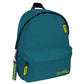 MUST School Bags Light Green MUST - Monochrome Plus 4 Compartments Backpack