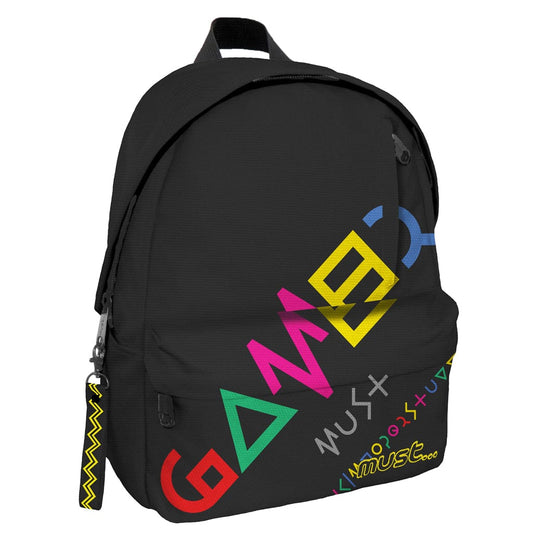 MUST School Bags Black MUST - School Backpack Inspirations Gamer