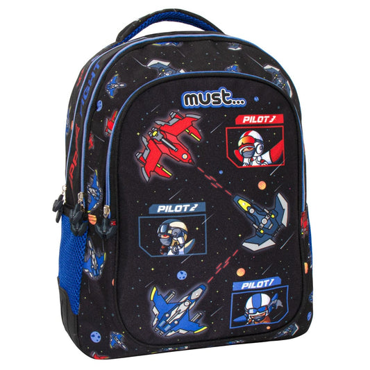 MUST School Bags Multi-Color MUST - Space Battle Backpack 3 Cases