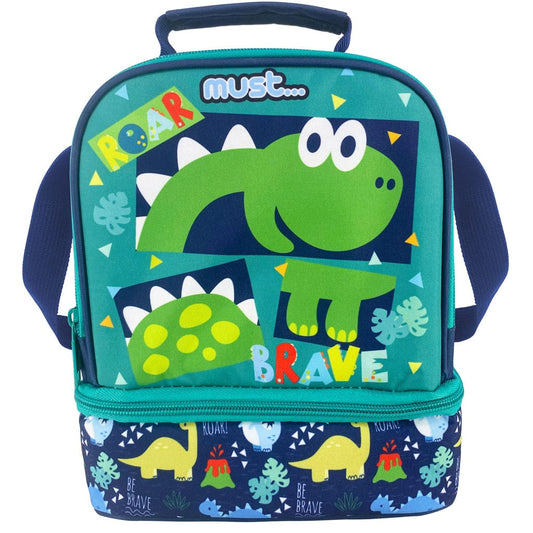 MUST School Supplies Multi-Color MUST - Lunch Bag Isothermal Dino Roar