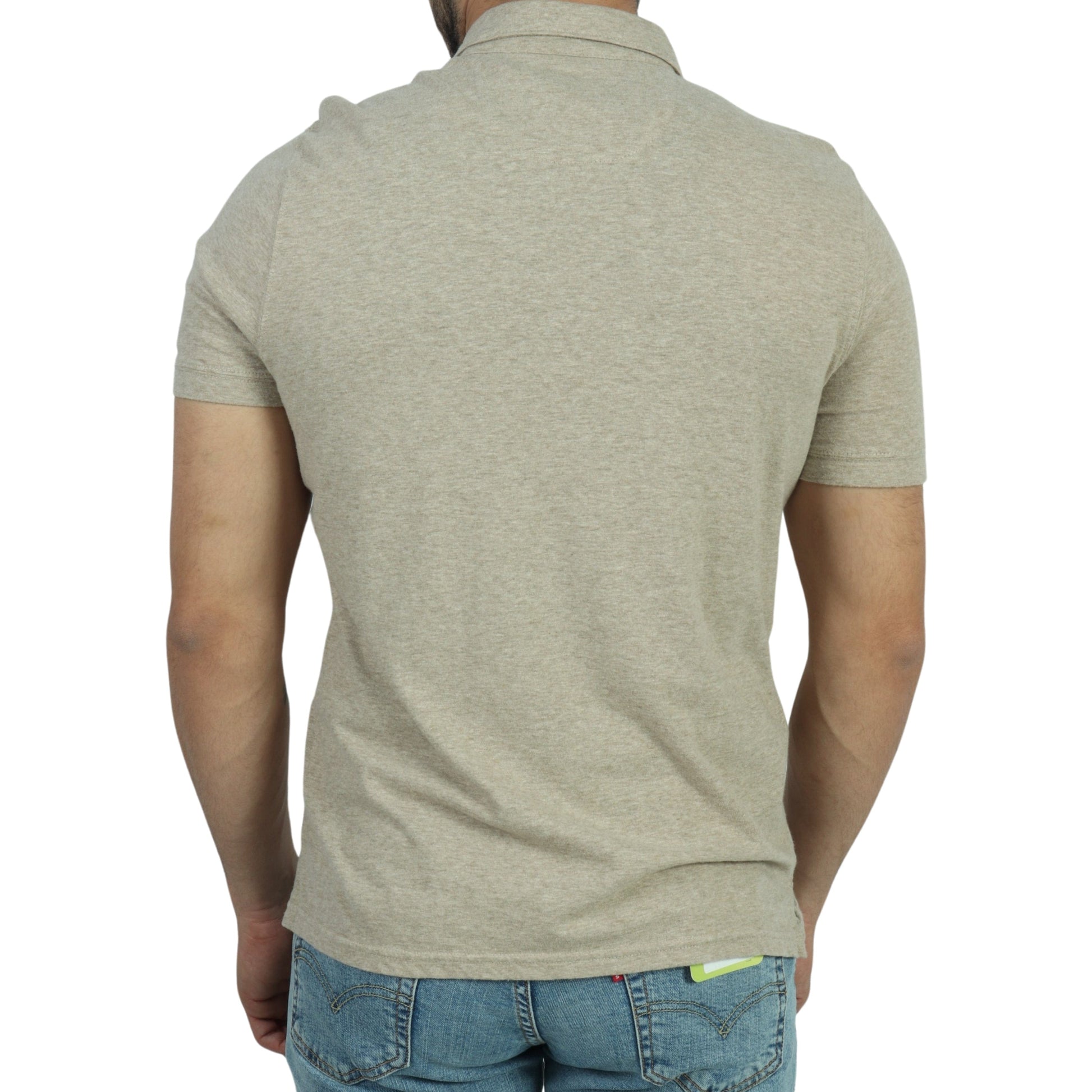 MUTUAL WEAVE Mens Tops M / Beige MUTUAL WEAVE - One Side Pocket Top