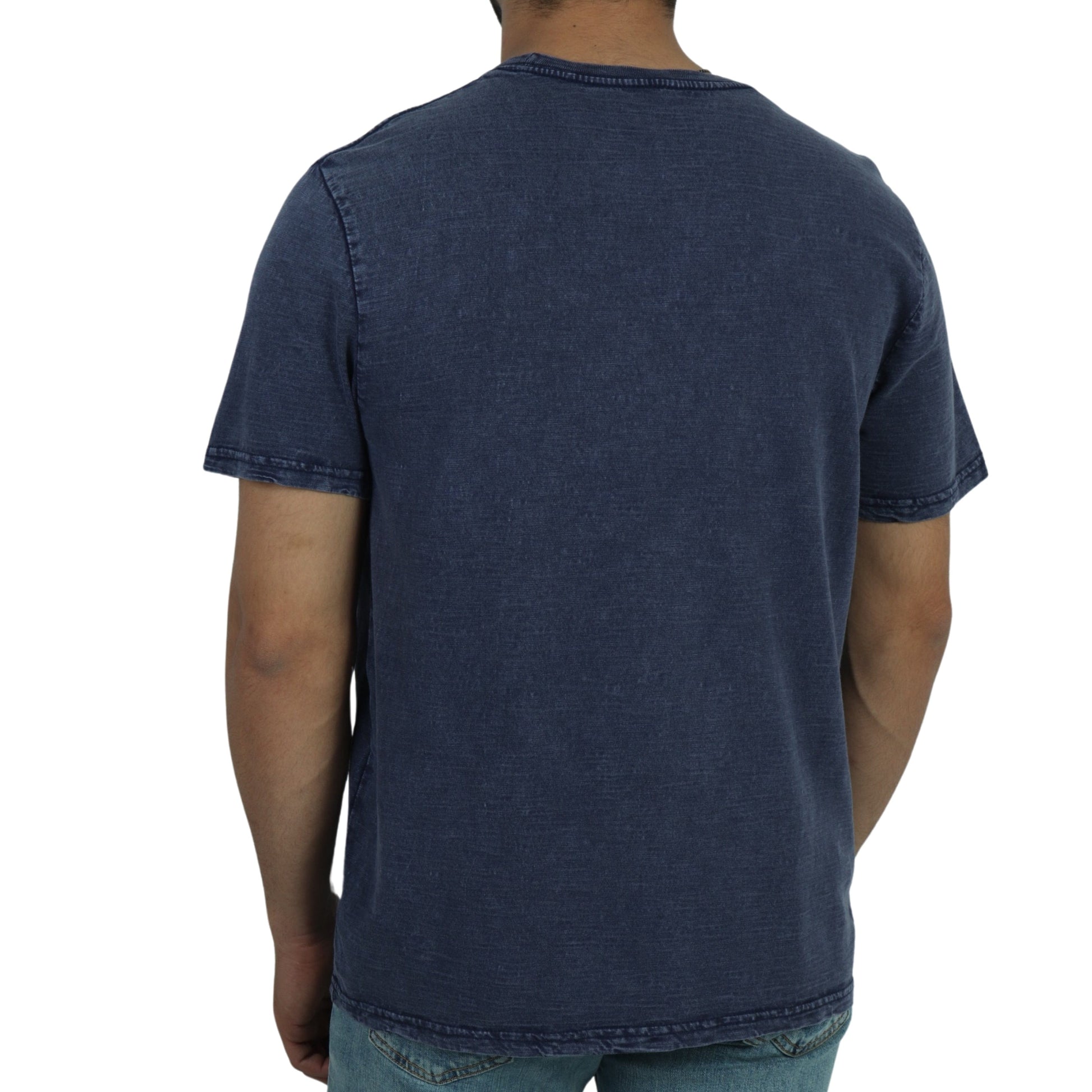 MUTUAL WEAVE Mens Tops L / Navy MUTUAL WEAVE - Side Pocket T-Shirt