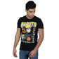 NARUTO Mens Tops S / Black NARUTO - Pull Over T-Shirt