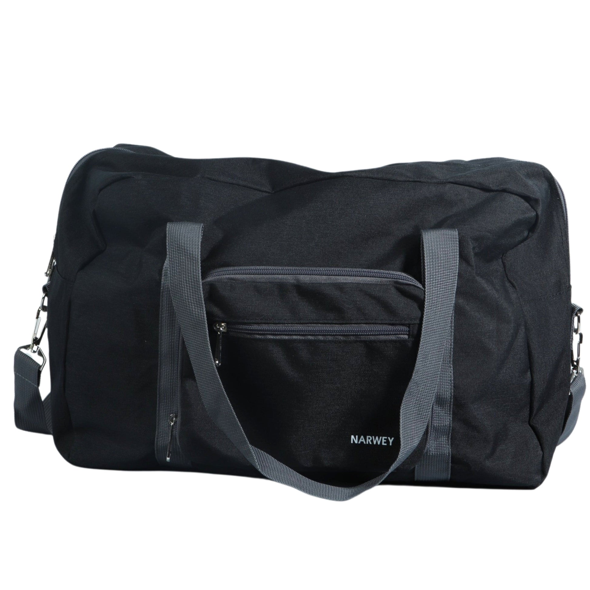 NARWEY Luggage & Travel Bags Black NARWEY - Foldable Travel Duffel Bag