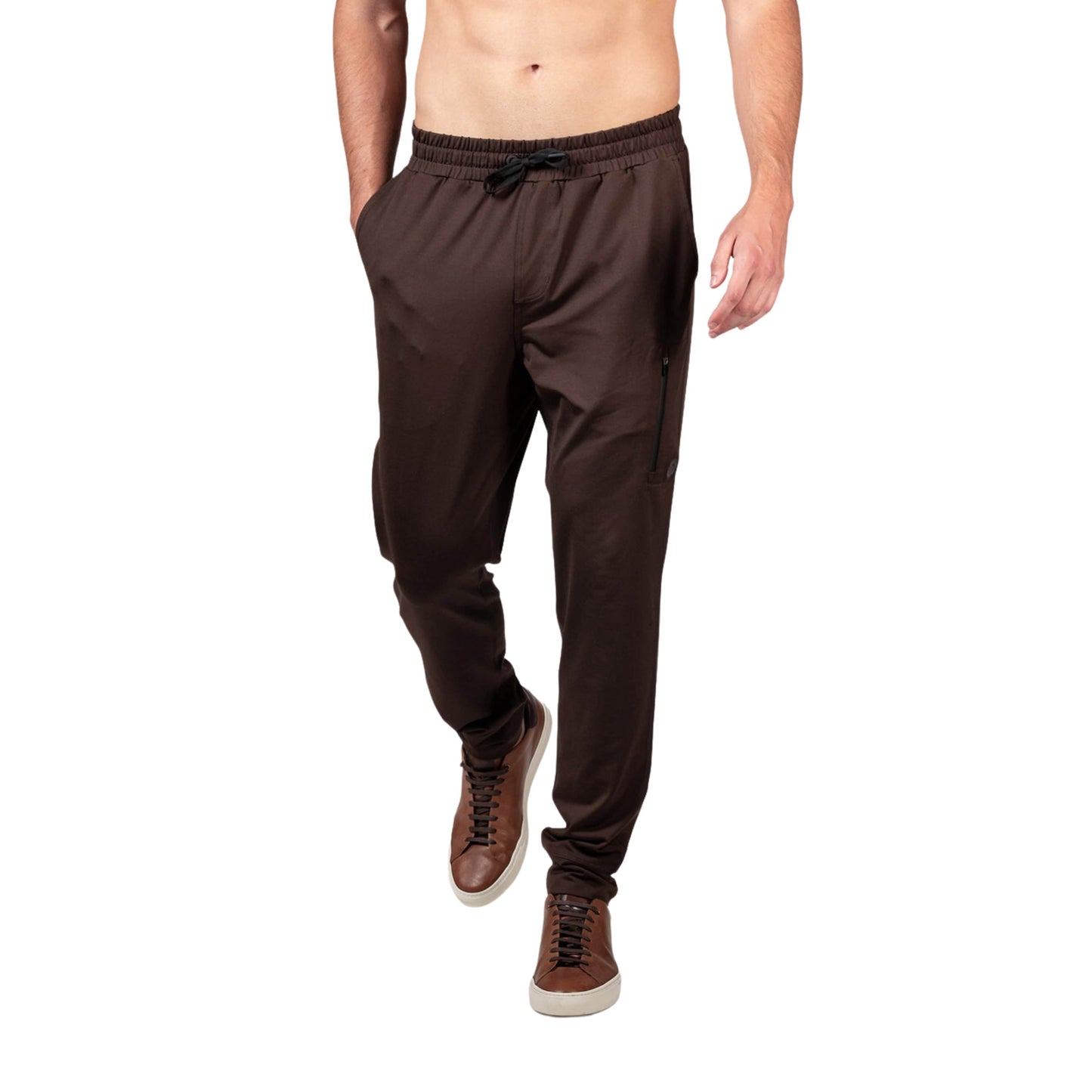 NATORI Mens Pajamas S / Brown NATORI - Men's Rumi Modern-Fit Stretch Pajama Joggers