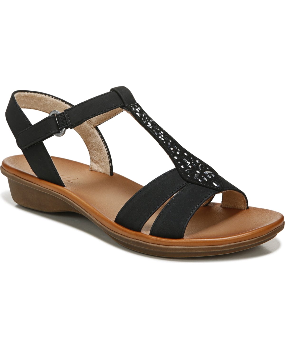 NATURALIZER Womens Shoes 40.5 / Black NATURALIZER -  Summer Medium/Wide Sandals