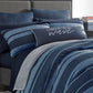 NAUTICA Comforter/Quilt/Duvet Twin / Blue NAUTICA - Reversible Comforter and Sham Set