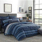 NAUTICA Comforter/Quilt/Duvet Twin / Blue NAUTICA - Reversible Comforter and Sham Set