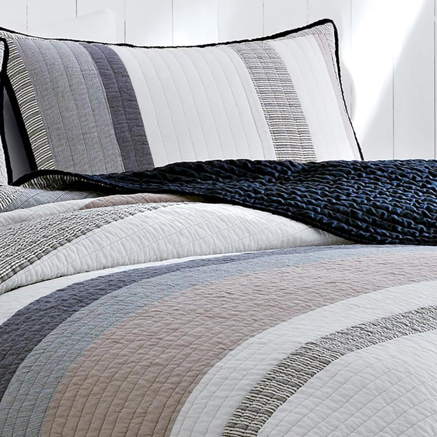 NAUTICA Comforter/Quilt/Duvet Twin / Multi-Color NAUTICA - Woven Reversible Quilt