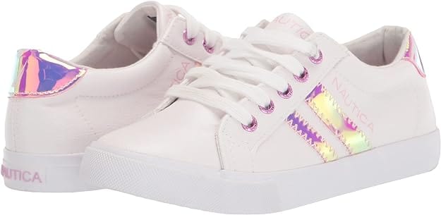 NAUTICA Kids Shoes 34 / White NAUTICA - Kids -  Fashion Sneaker Low-Top Slip On Sneaker