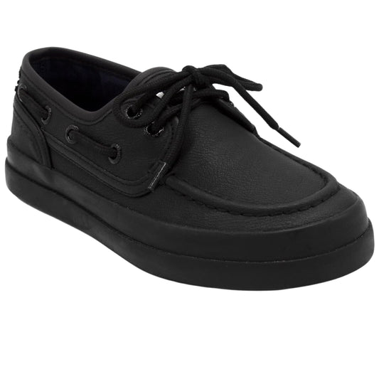 NAUTICA Kids Shoes 31 / Black NAUTICA -  Spinnaker Youth Boat Shoe Casual Loafer