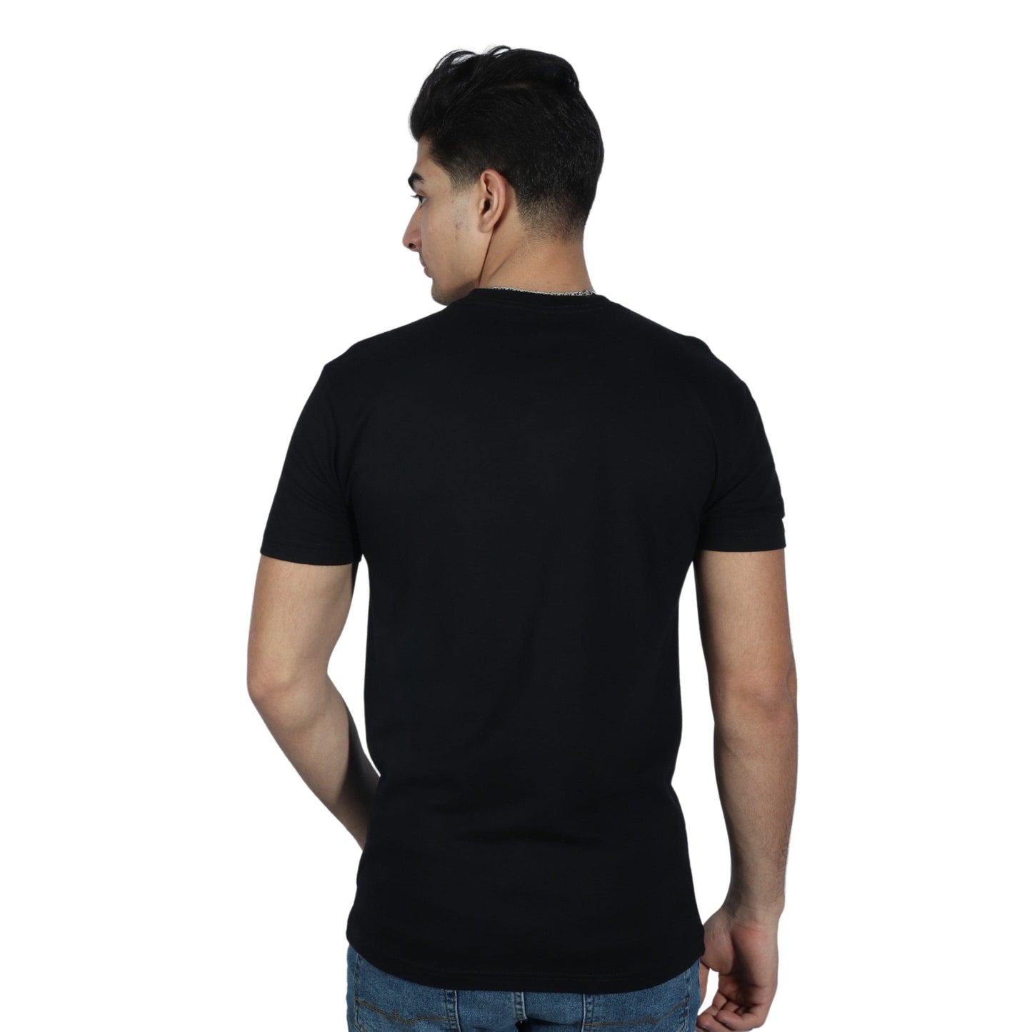 NEXT LEVEL Mens Tops S / Black NEXT LEVEL - Music Everything Printed T-shirt