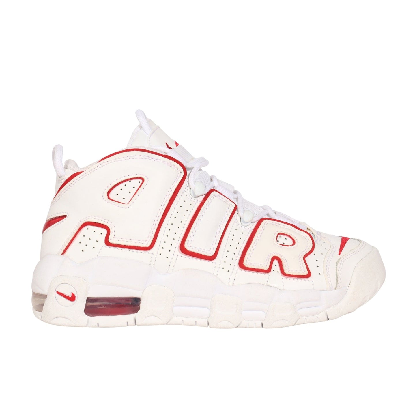NIKE Athletic Shoes 39 / White NIKE - Air More Uptempo