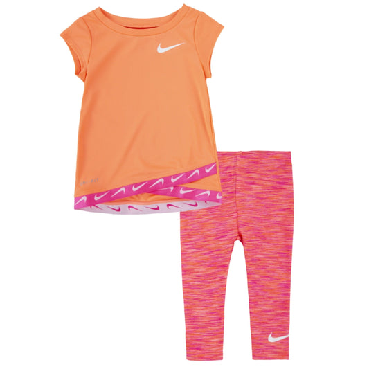 NIKE Baby Girl 24 Month / Multi-Color NIKE - Baby -  Crossover, 2 Piece Set