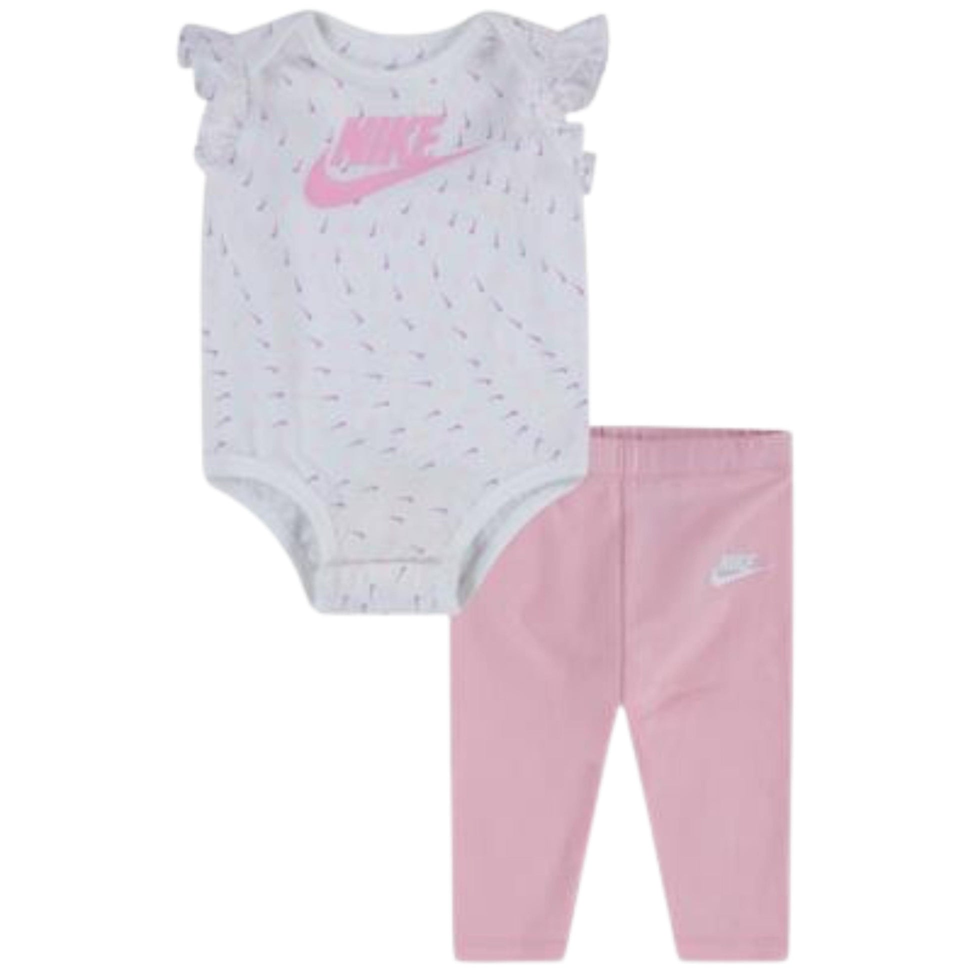 NIKE Baby Girl 3 Month / Multi-Color NIKE - BABY - Ess Bdy Leg Set