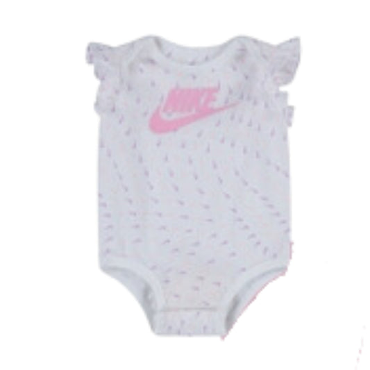 NIKE Baby Girl New Born / White NIKE - BABY - Printed All Over BodySuit