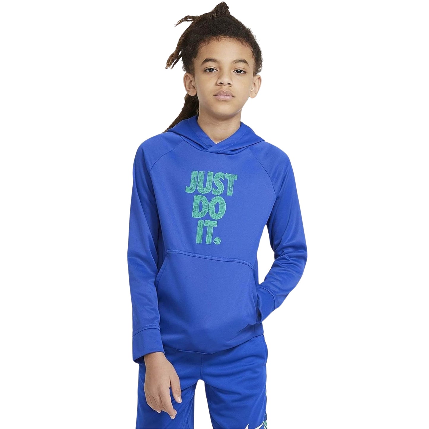 NIKE Boys Tops L / Blue NIKE - Boys Thermal Graphic Hoody