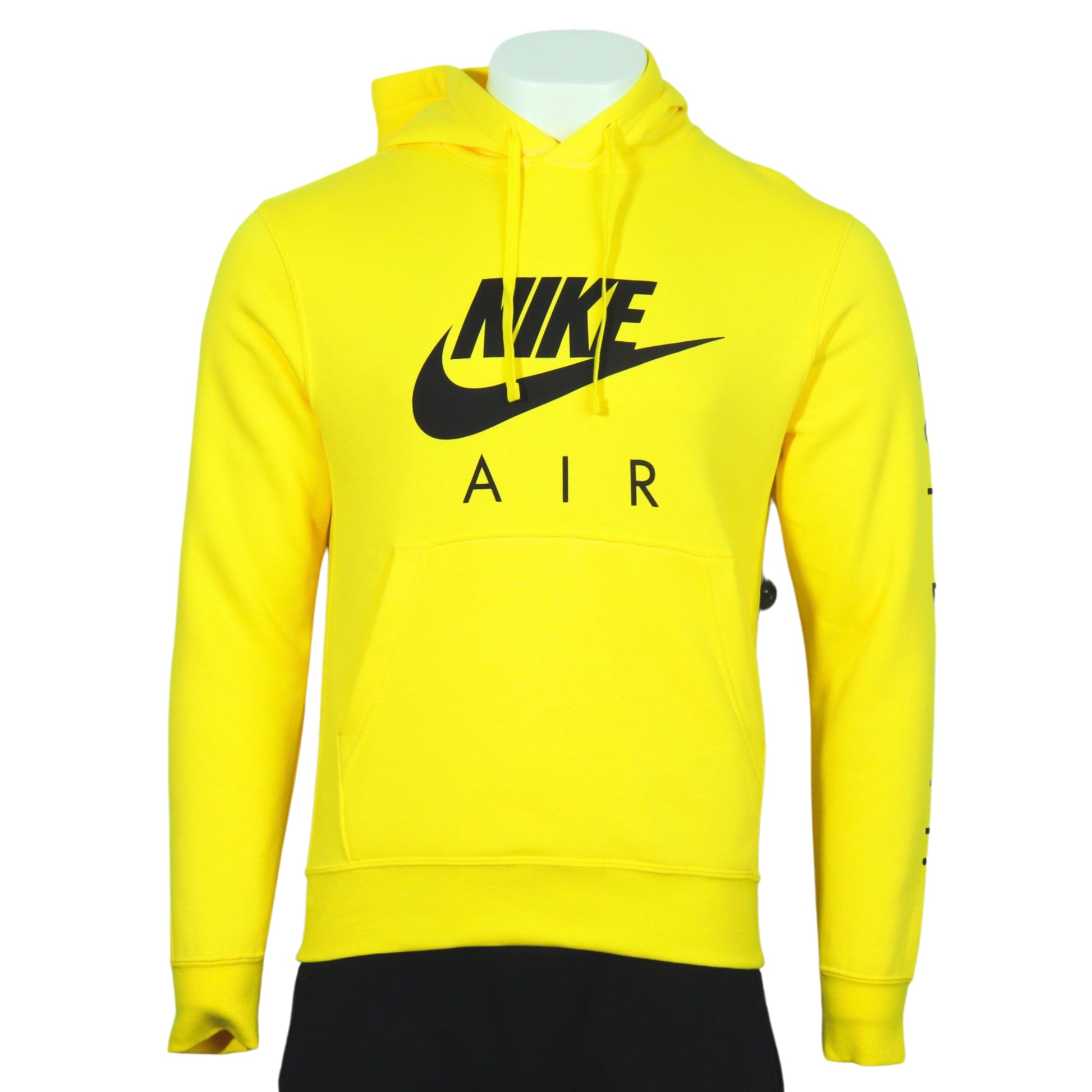 NIKE Mens Tops S / Yellow NIKE - Graphic logo thick hoody men