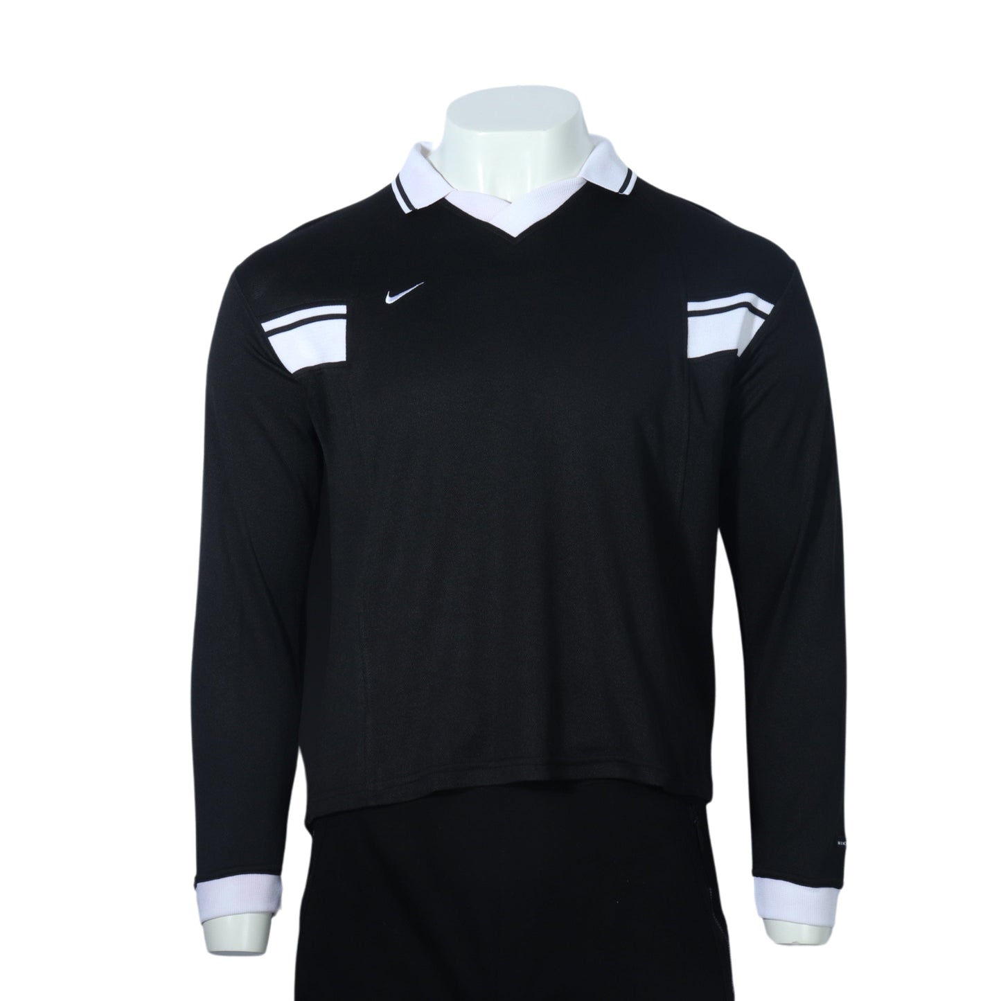 NIKE Mens Tops M / Black NIKE - Long sleeve logo blouse