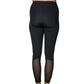 NIKE Womens sports M / Black NIKE - Mesh logo leggings