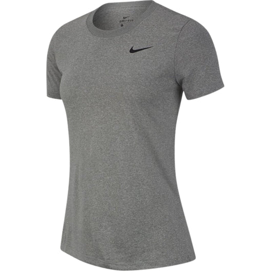 NIKE Womens sports M / Grey NIKE - Short Sleeve Training T-Shirt