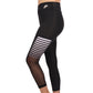 NIKE Womens sports NIKE - Striped Ankle Length Leggings