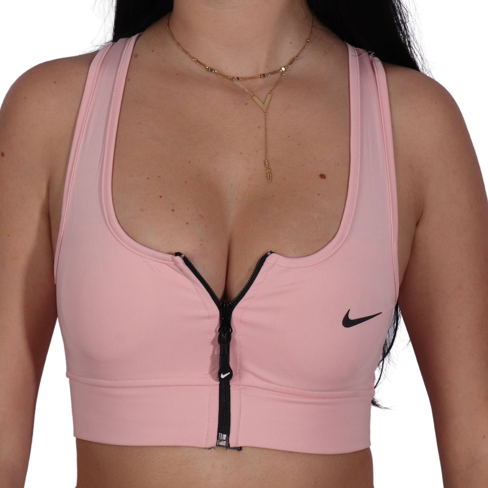 NIKE Womens sports NIKE - Zipper Closure Sport Bra