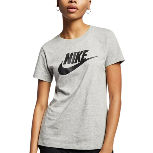 NIKE Womens Tops XS / Grey NIKE -  Cotton Logo T-Shirt