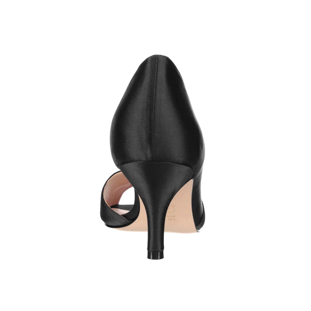 NINA Women Shoes 40 / Black NINA - Metallic Peep Toe Evening Pumps Sandal